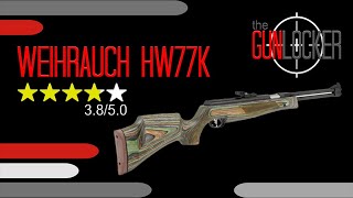 Weihrauch HW77K  Airgun Review airgunreview weihrauch [upl. by Fruma153]