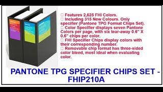 FHIP210A PANTONE TPG Color Specifier [upl. by Foulk]