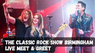 The Classic Rock Show  Birmingham Meet amp Greet Live [upl. by Perry]