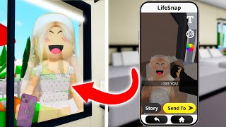 TROLLING IN ROBLOX SNAPCHAT🤣 [upl. by Sapphera]