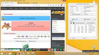 Bot do gry pokewalkipl  Auto Mouse Clicker AMC [upl. by Freeborn54]