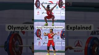 Olympic Weightlifting EXPLAINED🏋🏽‍♀️ [upl. by Emirak]