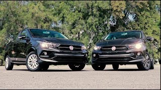 Fiat Cronos 13 y 18  Test  Matías Antico  TN Autos [upl. by Ynogoham641]