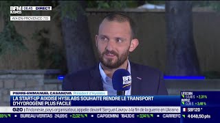 PierreEmmanuel Casanova Hysilabs  Hysilabs souhaite rendre le transport dhydrogène plus facile [upl. by Ellwood]