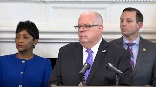 Gov Larry Hogan coronavirus news conference [upl. by Allenod443]