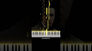 Tristesse Etude op 10 n° 3  Chopin  MEDIUM Piano Tutorial shorts [upl. by Rez878]