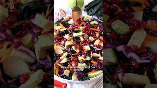 Easy Kale Salad in 20 mins [upl. by Nordek]