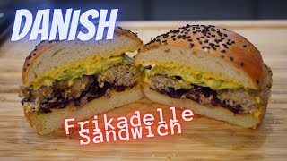 Danish Frikadelle Sandwich Meatball Sandwich [upl. by Reed242]