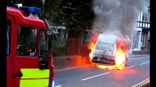 Camper Van on Fire [upl. by Bakki850]