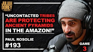 Paul Rosolie Amazons Uncontacted Tribes El Dorado Pyramids amp ManEating Anacondas  193 [upl. by Appleby351]