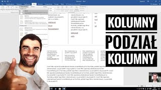 WORD  Wstawianie Kolumn i Zarządzanie Tekstem w Kolumnach  ForumWiedzypl  ForumWiedzy [upl. by Postman390]