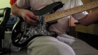 MIM Fender Standard Stratocaster HSS Tone Demo [upl. by Landbert]