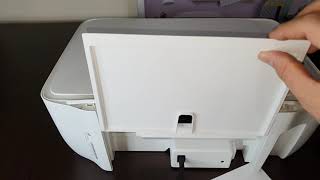 وضع الاوراق في طابعة hp deskjet 2710 [upl. by Hermina]