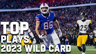 Top Plays of the 2023 Super Wild Card Weekend [upl. by Ainotna149]