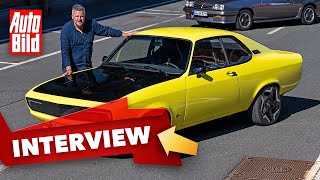 Opel Manta GSe ElektroMOD 2021  Das macht den EManta so besonders  Interview [upl. by Ardnossak41]