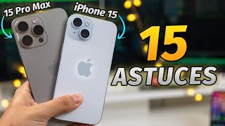 15 Astuces amp Fonctions Cachées sur iPhone 1515 Plus amp 15 Pro15 Pro Max [upl. by Jensen]