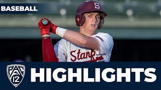 Arizona vs No 6 Stanford  Baseball Highlights  Game 1  2023 Season [upl. by Onibas]