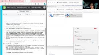 Lab 466 View Wired and Wireless NIC Information  Tugas 2 Praktikum Jaringan amp Komunikasi Data [upl. by Trembly]