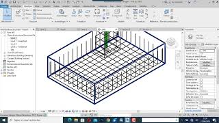 TUT0REVIT 2020 FERRAILLAGE DE LA SEMELLE ISOLÉE SOUS POTEAU EN BÉTON ARME [upl. by Ettelracs]