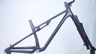 LightCarbon 29er Full Suspension Cross Country XC Frame [upl. by January946]