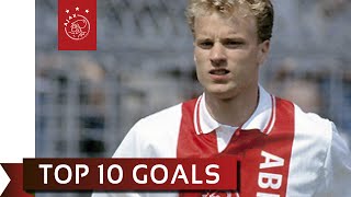 TOP 10 GOALS  Dennis Bergkamp [upl. by Nertie]