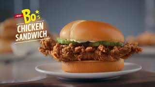 Its Bo Time Try The NEW Bojangles Chicken Sandwich Today [upl. by Sewel]