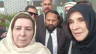 Islamabad Former Prime Minister Imran Khans Sisters Noreen Niazi and Dr Uzma Khanum Media Talk [upl. by Dlorad105]