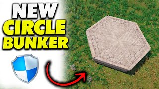 New Perfect CIRCLE BUNKER In Rust 2024  Rust Building Tutorial [upl. by Munniks]