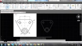 Tutorial Autocad 2013 Lineas Radio Cuadrante Punto Medio Tangente ACOTAR [upl. by Timms340]