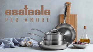 Essteele Per Amore  A lifetime of perfect cooking results [upl. by Lela228]