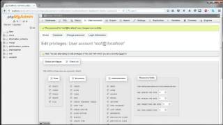 Open localhostphpMyAdmin control panel using Xampp [upl. by Anij625]