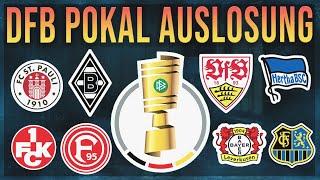 🔴 DFBPokal Auslosung Livestream Watchalong Viertelfinale amp Fußball Talk über Hertha  2324 [upl. by Inanuah289]