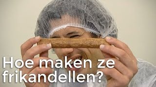 Hoe worden frikandellen gemaakt  Doen Ze Dat Zo  Het Klokhuis [upl. by Ingaberg]