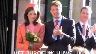 HUWELIJK VAN PRINS FLORIS amp AIMEE IN NAARDEN [upl. by Debo141]