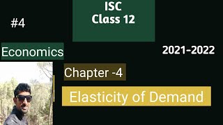 Elasticity of DemandPart 1  isc  class 12 [upl. by Roland]