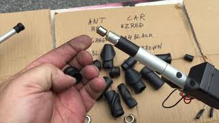 Replacing the OEM HIrschmann antenna with an aftermarket one on W126 W124 W123 W201 Benz [upl. by Syman]