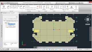 AutoCAD Structural Detailing 2015  3 [upl. by Odraccir233]