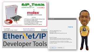 EtherNetIP Tool by Molex used with Festo CPXFB36 [upl. by Suivatna731]