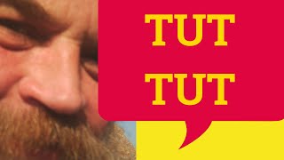 🔵 Tut Tut Meaning  Tut Tut Sound Define Tut  Tuts Tutting Tutted  British English Pronunciation [upl. by Murdocca462]