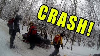 Snowmobile Accident  S6EP31 [upl. by Lancey]