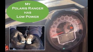 Polaris Ranger Engine Code 651 low power repair [upl. by Nhguavaj]