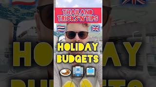 Basic holiday budgets for Bangkok hotels eating shopping thailand tips shorts travel vlog [upl. by Brader]