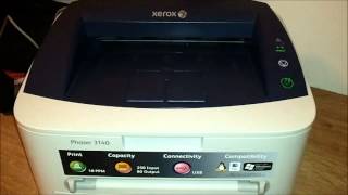 Xerox Phaser 3140  at Work [upl. by Tengler407]