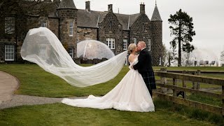 April amp Jack  Wedding Film  Meldrum House Hotel  Aberdeenshire  Scotland [upl. by Tsan]