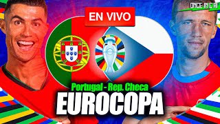 ASÍ FUE LA VICTORIA de PORTUGAL CONTRA REPÚBLICA CHECA en la EURO 2024 [upl. by Larrabee12]