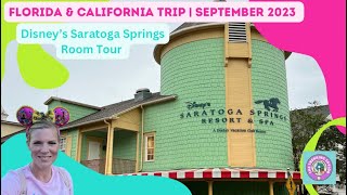 Disney’s Saratoga Springs  Room Tour  September 2023 [upl. by Barabas321]