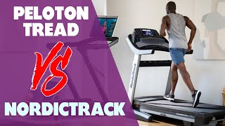 Peloton Tread vs NordicTrack Treadmill Review A Comprehensive Comparison Which Reigns Supreme [upl. by Adnilemreh]