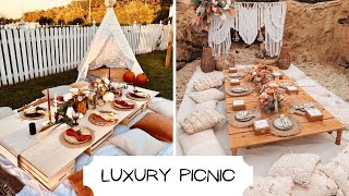 Luxury Picnic Ideas  Luxury Picnic Setup  And Then There Was Style [upl. by Vasya]