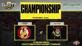 SPORTSCAST  NYCHSFL AAA Championship  Cardinal Hayes vs Iona Prep  1118  6 PM [upl. by Vince]