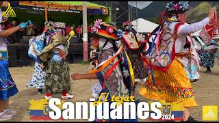 💃🏻 Sanjuanes EL TEJAR 2024  🎷🎺 Banda Santa marianita del olivo Pt 2  3  4k 🇮🇩Ibarra 🇪🇨 [upl. by Ddart]